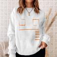 Masonry Hourly Wage With Back Print Backprint Work Sweatshirt Geschenke für Sie