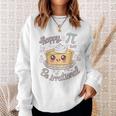 Happy Pi Day Be Irrational Cute Math Geek Kawaii Pie Sweatshirt Gifts for Her