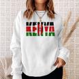 Kenya Flag Kenya Safari Kenyan Apparel Sweatshirt Gifts for Her