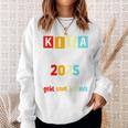 Kinder Kita Abgänger 2025 Schulkind Einschulung Schule Letzter Tag Sweatshirt Geschenke für Sie