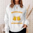 Leader Bierologist For Fighting Acute Underhoping Sweatshirt Geschenke für Sie