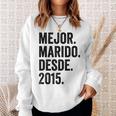 Mejor Marido Desde 2015 9 Aniversario De Boda 9 Años Camisa de entrenamiento Regalos para ella