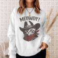 Meowdy Cat Cowboy Cat Country Western Cat Sweatshirt Gifts for Her