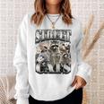 Retro Raccoon Sweatshirt - Unhinged Nature Theme for Summer Adventures Gifts for Her