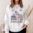 Roses Are Red Firework Are Scary Back It Up Terry July 4th Sweatshirt Gifts for Her