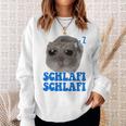 Sleep Sad Hamster Sleep Meme Sleeping Hamsti Sweatshirt Geschenke für Sie