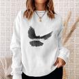 Techno Holy Spirit Rave Bird Raabe Hardtechno Deep Trance Sweatshirt Geschenke für Sie