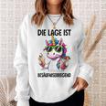 With Unicorn Motif Sweatshirt Geschenke für Sie