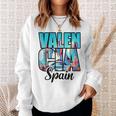 Vacaciones Turista Ciudad De Españaalencia Camisa de entrenamiento Regalos para ella