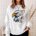 They Not Like Us Eagle Graphic Motivational Black History Sweatshirt Gifts for Her