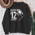 12 Geburtstag Retro Handball Spieler 12 Jahre Junge Kinder Sweatshirt Geschenke für alte Frauen