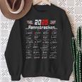 2025 Race Track Graphic For Motorsport Fans Sweatshirt Geschenke für alte Frauen