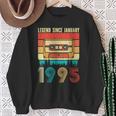 30 Years Old Legend Since January 1995 30Th Birthday Sweatshirt Geschenke für alte Frauen