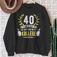 40 Jahre Dienst College Service Anniversary Company Anniversary Decorative Sweatshirt Geschenke für alte Frauen