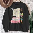 4Th Birthday Crew Ice Cream Truck I'm 4 Bday Ice Cream Party Camisa de entrenamiento Regalos para ancianas