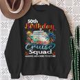 50Th Birthday Cruise Squad Friends Family Vacation Matching Sweatshirt Gifts for Old Women