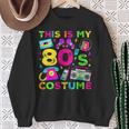 This Is My 80S Costume 80'S Style Eighties Retro Party Sweatshirt Gifts for Old Women