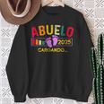 Abuelo 2025 Cargando Regalo Futuro Abuelo 2025 Camisa de entrenamiento Regalos para ancianas