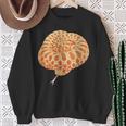 Albino Hognose Reptile Cute Hognose Snake Sweatshirt Gifts for Old Women