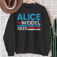 Alice Weidel Fan Item German Chancellor 2025 Alice Weidel Blue Sweatshirt Geschenke für alte Frauen