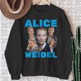 Alice Weidel Fan Merch Blue Sweatshirt Geschenke für alte Frauen