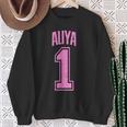 Aliya Supporter Number 1 Biggest Fan Sweatshirt Geschenke für alte Frauen