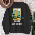 Alman With Sandals For Friends & Colleagues Sweatshirt Geschenke für alte Frauen