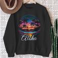 Aloha Hawaii The Hawaiian Island Palm Beach Maui Kauai Sweatshirt Geschenke für alte Frauen