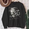 American Football Helmet Linemen Sweatshirt Geschenke für alte Frauen