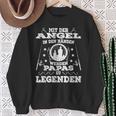 Angel Papa Sind Legends Angel Saying Angel Kings Sweatshirt Geschenke für alte Frauen