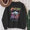 Apres Ski Party Team 2025 Colourful Sweatshirt Geschenke für alte Frauen