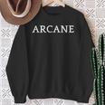 Arcane English Word Apparel Sweatshirt Geschenke für alte Frauen