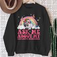 Ask Me About My Explosive Diarrhea Adult Inappropriate Sweatshirt Gifts for Old Women