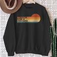 Awesome Like My Daughter Fathers Day Dad Retro Vintage Sweatshirt Gifts for Old Women
