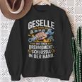 Azubi Ausbildung Bestandene Gesellenprüfung Geselle 2025 Sweatshirt Geschenke für alte Frauen