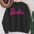 Barbie Official Barbie Logo Ladies Multi Colour Sweatshirt Geschenke für alte Frauen