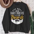 Bartender For Bartenders With Beards Sweatshirt Geschenke für alte Frauen