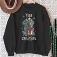 Baum Ceratops Nettes Triceratops-Dinosaurier-Weihnachten Sweatshirt Geschenke für alte Frauen