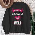 Beste Sandra Der Welt Sweatshirt Geschenke für alte Frauen