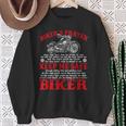 Biker's Prayer Vintage Motorcycle Biker Biking Motorcycling Sweatshirt Gifts for Old Women