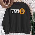 Bitcoin Plan B Cryptocurrency Investor Btc Merchant Sweatshirt Geschenke für alte Frauen