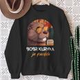 Bober Kurwa Polish Beaver Meme Bobr Ja Pierdole Sweatshirt Geschenke für alte Frauen