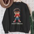 Boxeo Para Niños Tiny Fists Mighty Dreams Sin Mangas Camisa de entrenamiento Regalos para ancianas