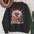 Boxer Dog Christmas Boxer Merry Boxmas Boxer Sweatshirt Geschenke für alte Frauen