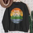 From Boyd County Nebraska Vintage Sunset Sweatshirt Gifts for Old Women
