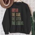 Bryan The Man The Myth The Legend Mythos Legend Name Sweatshirt Geschenke für alte Frauen