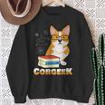 Cadeau Amusant Pour Les Amateurs De Livres Corgeek Corgeek Sweater e Cadeaux pour les femmes âgées