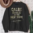 Calbe Saale Ist Wie New York Nur Ganz Anders Calbe Saale Sweatshirt Geschenke für alte Frauen