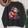 Capybara Gamer ideo Games Lovers Sweatshirt Geschenke für alte Frauen