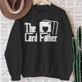 The Card Father Jeu De Poker Amusant Pour Le Père Sweater e Cadeaux pour les femmes âgées